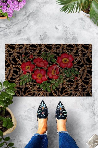 carpets flower door mat bedroom kitchen bath floor mats home entrance multipurpose doormat non-slip 45*70cm
carpets flower door mat bedroom kitchen bath floor mats home entrance multipurpose doormat non-slip 45*70cm