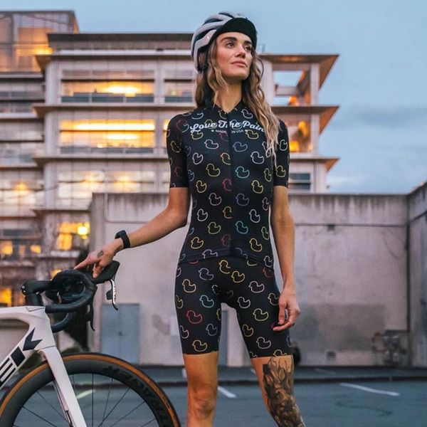 racing sets summer women short sleeve cycling jersey suit trajes ciclismo mujer mtb triathlon strap shorts set bycicle clothes love the pain, Black;blue
racing sets summer women short sleeve cycling jersey suit trajes ciclismo mujer mtb triathlon strap shorts set bycicle clothes love the pain, Black;blue