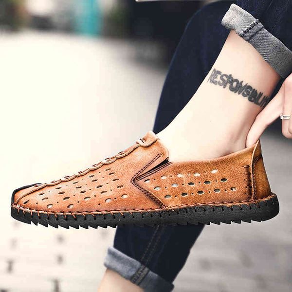 dress shoes breathable design moccasins men leather casual loafers slip on sneakers male footwear summer, Black
dress shoes breathable design moccasins men leather casual loafers slip on sneakers male footwear summer, Black