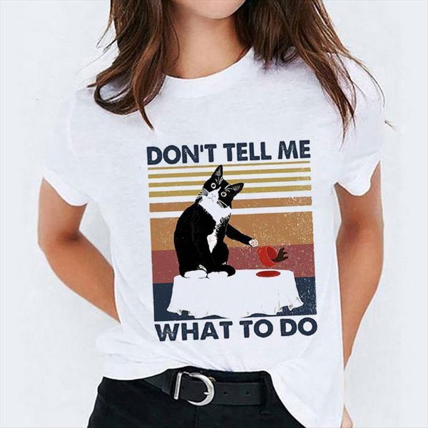 cat 90s cartoon summer women t shirts autumn halloween print womens graphic ladies female tee, White
cat 90s cartoon summer women t shirts autumn halloween print womens graphic ladies female tee, White