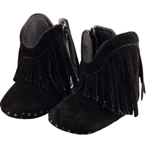 first walkers 85de baby girls cowboy tassels boots anti-slip solid color zipper cotton cloth shoes
first walkers 85de baby girls cowboy tassels boots anti-slip solid color zipper cotton cloth shoes