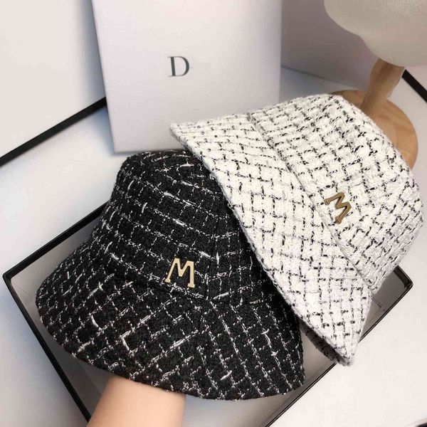 autumn and winter new xiaoxiang style fisherman's women's fashion versatile designer tweed basin men's flat casual hat, Blue;gray
autumn and winter new xiaoxiang style fisherman's women's fashion versatile designer tweed basin men's flat casual hat, Blue;gray