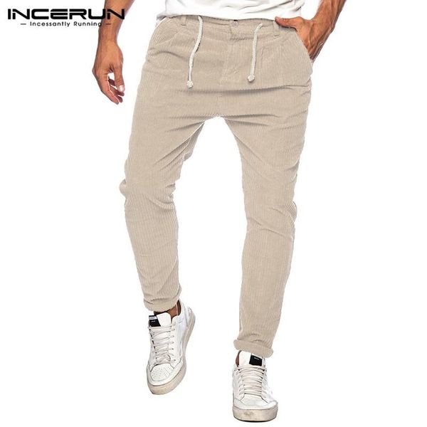 leisure solid color drawstring trousers incerun mens retro corduroy pants spring autumn loose baggy casual pantalones streetwear men's, Black
leisure solid color drawstring trousers incerun mens retro corduroy pants spring autumn loose baggy casual pantalones streetwear men's, Black