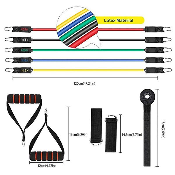 11pcs multi-function belt elastique sport home yoga pull rope resistance bands fitness training elastic exercise crossfit
11pcs multi-function belt elastique sport home yoga pull rope resistance bands fitness training elastic exercise crossfit