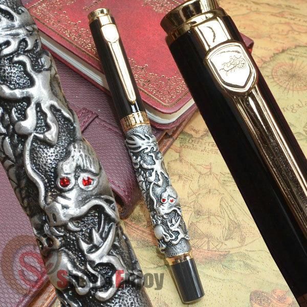 dragon old grey and golden fine nib fountain pen silver 3 colors for choose business office gift pens
dragon old grey and golden fine nib fountain pen silver 3 colors for choose business office gift pens
