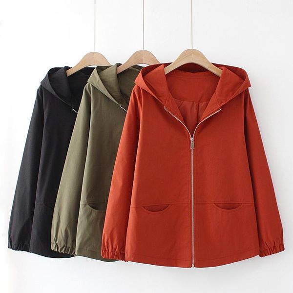 women's trench coats oversize spring female windbreaker solid hooded short jacket outerwear autumn casual basic plus size 4xl, Tan;black
women's trench coats oversize spring female windbreaker solid hooded short jacket outerwear autumn casual basic plus size 4xl, Tan;black