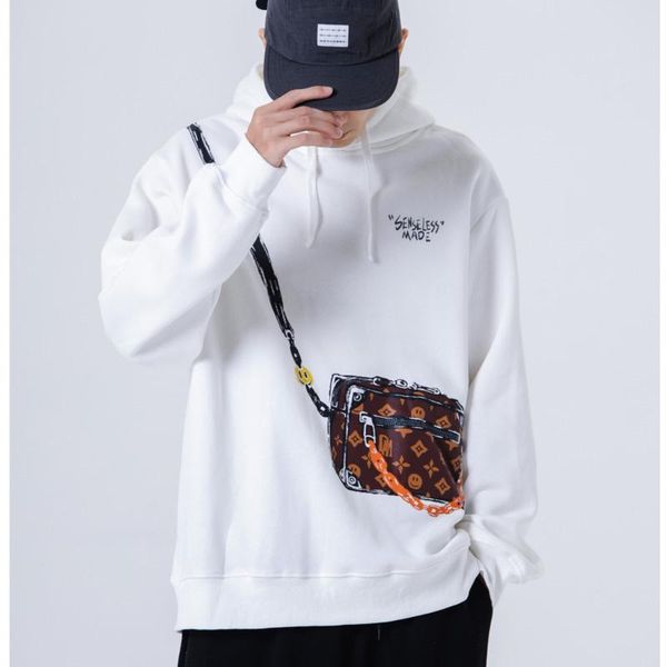 men's hoodies & sweatshirts men streetwear casual hooded 3d printed harajuku male korean women fashion 2021 thick mens clothing, Black
men's hoodies & sweatshirts men streetwear casual hooded 3d printed harajuku male korean women fashion 2021 thick mens clothing, Black
