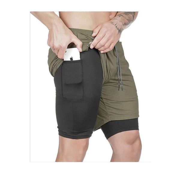 men's shorts 2021 casual 2 in 1 running fast dry breathable gym sports fitness built-in pocket, White;black
men's shorts 2021 casual 2 in 1 running fast dry breathable gym sports fitness built-in pocket, White;black