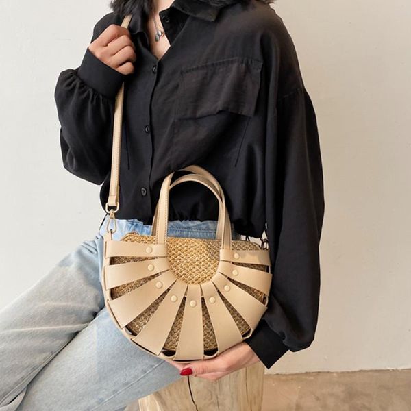 evening bags lady beach shoulder crossbody simple bag female straw semicircle travel handbags vintage hollow out shell women
evening bags lady beach shoulder crossbody simple bag female straw semicircle travel handbags vintage hollow out shell women