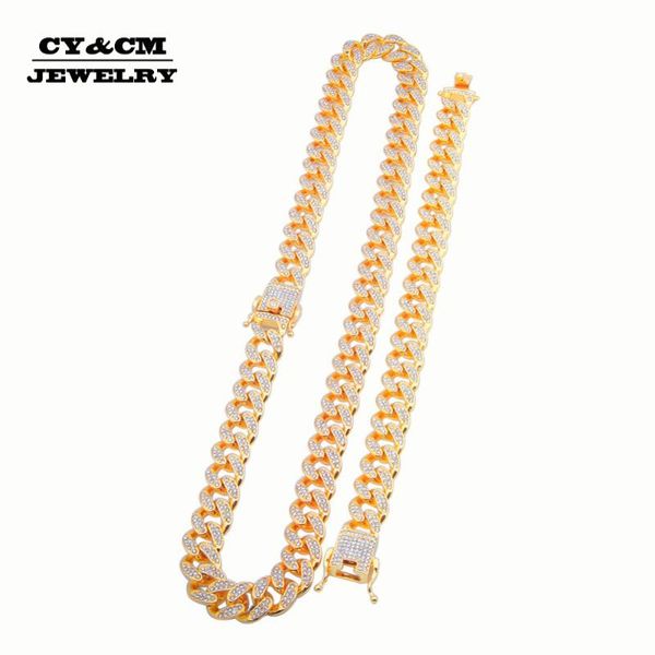 chains bling 13mm rhinestone crystal gold silver color cuban link chain choker design for men hip hop necklace punk necklaces bracelets
chains bling 13mm rhinestone crystal gold silver color cuban link chain choker design for men hip hop necklace punk necklaces bracelets