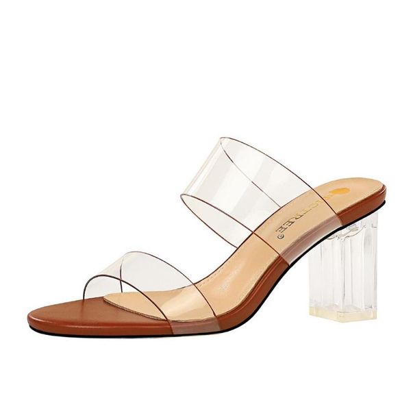 slippers 2021 summer women transparent crystal heel woman sandals clear slides 5cm 7cm high heels casual shoes female pumps, Black
slippers 2021 summer women transparent crystal heel woman sandals clear slides 5cm 7cm high heels casual shoes female pumps, Black