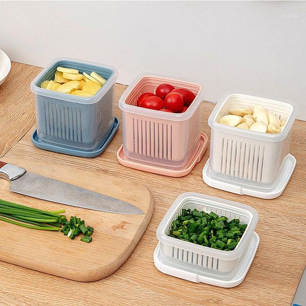 storage bottles & jars 1pc kitchen box containers drainer small drain basket clear plastic container for food garlic refrigerator organizer
storage bottles & jars 1pc kitchen box containers drainer small drain basket clear plastic container for food garlic refrigerator organizer