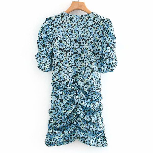 dresses v-neck sweet floral pleats slimming puff sleeves chic women's dress buttocks beach holiday party female dresses, Black;gray
dresses v-neck sweet floral pleats slimming puff sleeves chic women's dress buttocks beach holiday party female dresses, Black;gray