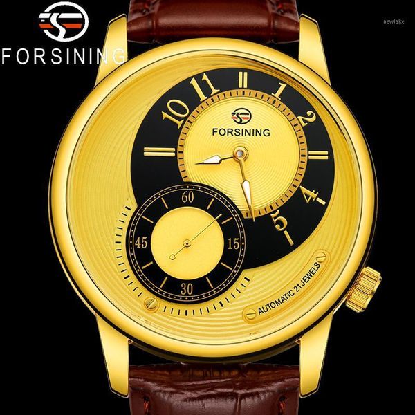 wristwatches forsining automatic mechanical wristwatch military sport male clock genuine leather fashion man watch gift 822, Slivery;brown
wristwatches forsining automatic mechanical wristwatch military sport male clock genuine leather fashion man watch gift 822, Slivery;brown