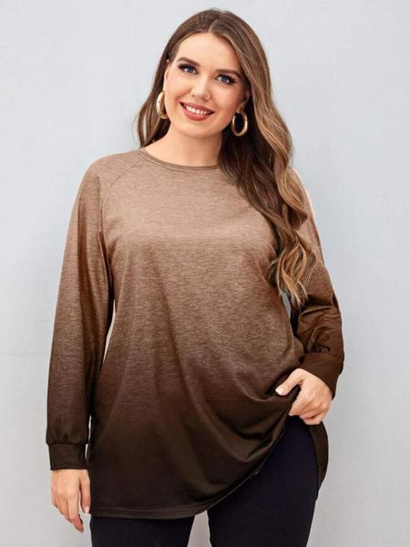 plus size t-shirt 5xl for women spring autumn long sleeve two tone elegant tee shirts loose oversized women's and blouses, Black
plus size t-shirt 5xl for women spring autumn long sleeve two tone elegant tee shirts loose oversized women's and blouses, Black
