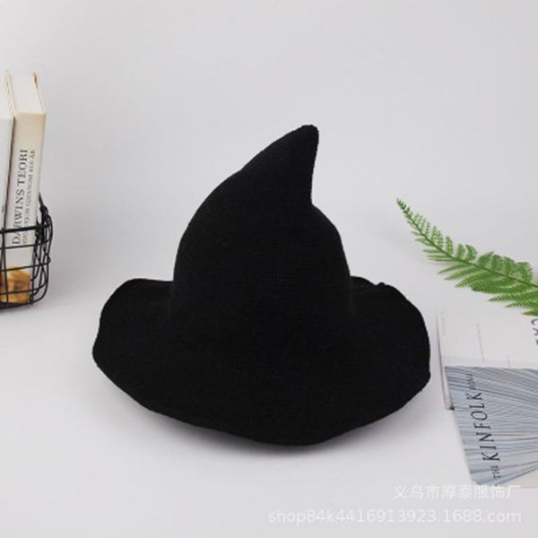 beanie/skull caps 2021 product halloween wizard hat pointed funny foreign trade autumn winter warm big eaves knitted wool wholesale, Blue;gray
beanie/skull caps 2021 product halloween wizard hat pointed funny foreign trade autumn winter warm big eaves knitted wool wholesale, Blue;gray