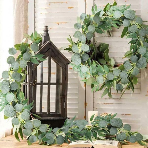 eucalyptus leaves plants garland artificial wisteria flower vines silk leaf rattan wall hanging decor for wedding party supplies decorative
eucalyptus leaves plants garland artificial wisteria flower vines silk leaf rattan wall hanging decor for wedding party supplies decorative