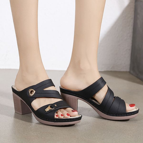 high heels women sandals summer slippers fashion womens casual shoes breathable high heels outdoor leisure beach sandals, Black
high heels women sandals summer slippers fashion womens casual shoes breathable high heels outdoor leisure beach sandals, Black