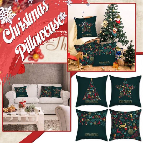 cushion/decorative pillow christmas decorations forest sofa backrest cover pillowcase happy year gifts addobbi natalizi
cushion/decorative pillow christmas decorations forest sofa backrest cover pillowcase happy year gifts addobbi natalizi