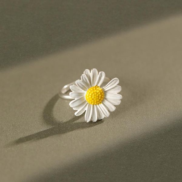 cluster rings ypay 100% genuine 925 sterling silver daisy flower for women korea ins adjustable size finger ring bague jewelry ymr1097, Golden;silver
cluster rings ypay 100% genuine 925 sterling silver daisy flower for women korea ins adjustable size finger ring bague jewelry ymr1097, Golden;silver