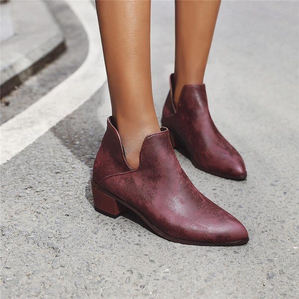 boots ymechic arrival 2021 autumn womens chunky heels office shoes women slip on black wine red brown vintage ankle
boots ymechic arrival 2021 autumn womens chunky heels office shoes women slip on black wine red brown vintage ankle
