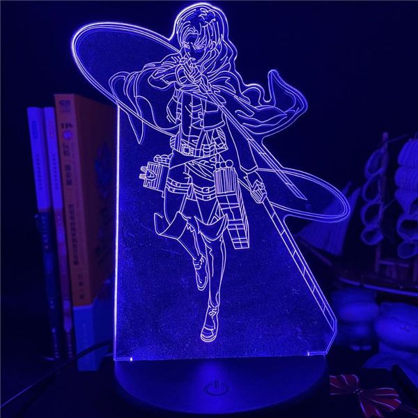 night lights anime 3d lamp attack on titan levi ackerman light for bedroom decoration kids gift led
night lights anime 3d lamp attack on titan levi ackerman light for bedroom decoration kids gift led