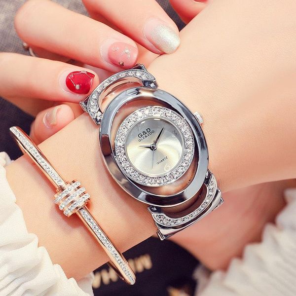 wristwatches drop fashion stainless steel rose gold silver wrist watch luxury women rhinestone quartz relogio feminino, Slivery;brown
wristwatches drop fashion stainless steel rose gold silver wrist watch luxury women rhinestone quartz relogio feminino, Slivery;brown