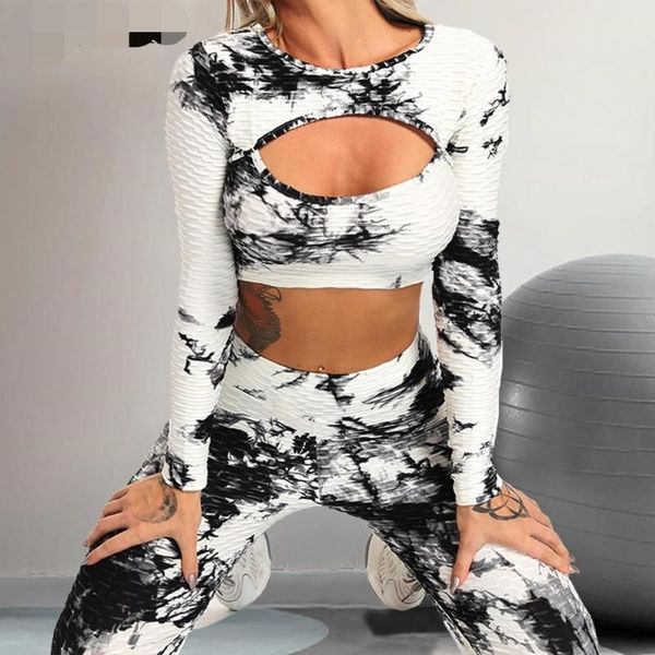 yoga outfit 2 pcs women sports suits training set workout sportswear gym clothing fitness long sleeve crop high waist leggings
yoga outfit 2 pcs women sports suits training set workout sportswear gym clothing fitness long sleeve crop high waist leggings
