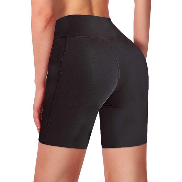 women's leggings women high waist short pants summer casual pockets fitness running gym sports workout biker bayan tayt#gh, Black
women's leggings women high waist short pants summer casual pockets fitness running gym sports workout biker bayan tayt#gh, Black