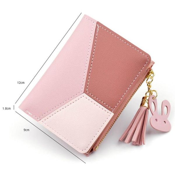 wallets 2021 fashion geometric women cute pocket short coin burse money bag purse card holder patchwork wallet, Red;black
wallets 2021 fashion geometric women cute pocket short coin burse money bag purse card holder patchwork wallet, Red;black