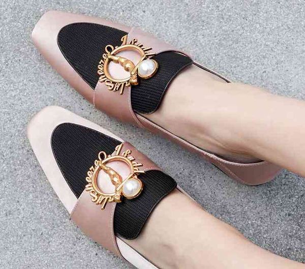 luxury designer women vintage loafers pearl metal round buckle lady square toes fresh shallow mouth office dress party shoes, Black
luxury designer women vintage loafers pearl metal round buckle lady square toes fresh shallow mouth office dress party shoes, Black