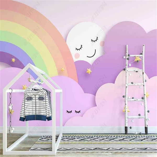 wallpapers minimalist wallpaper for kids room cartoon pink clouds rainbow mural children background wall paper home decor papel de parede
wallpapers minimalist wallpaper for kids room cartoon pink clouds rainbow mural children background wall paper home decor papel de parede