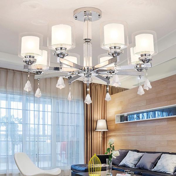 pendant lamps led ceiling chandelier lighting modern chrome lamp luxury for living room bedroom wf
pendant lamps led ceiling chandelier lighting modern chrome lamp luxury for living room bedroom wf