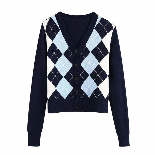 women's knits & tees vintage women elegant diamond button cardigan sweater 2021 fashion ladies slim short sweaters coat casual female c, White
women's knits & tees vintage women elegant diamond button cardigan sweater 2021 fashion ladies slim short sweaters coat casual female c, White