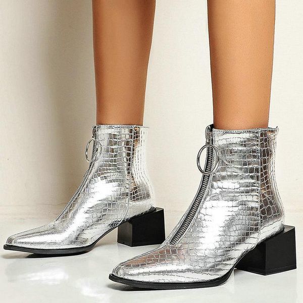 boots 2021 autumn winter women ankle comfortable thick heel ladies western zipper snake print shoes black sliver
boots 2021 autumn winter women ankle comfortable thick heel ladies western zipper snake print shoes black sliver