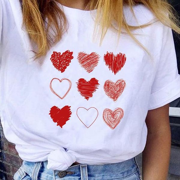 graphic printing watercolor valentine heart womens t shirts love short sleeve cartoon clothes tees print female shirt, White
graphic printing watercolor valentine heart womens t shirts love short sleeve cartoon clothes tees print female shirt, White