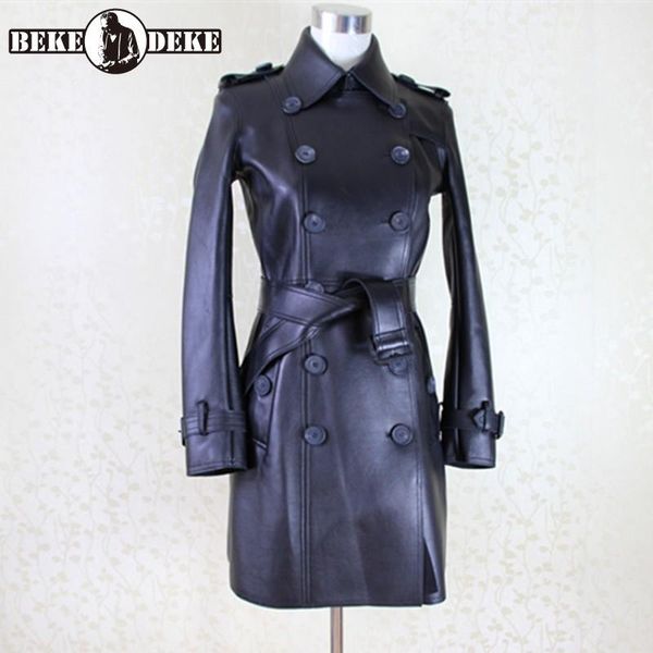 women's leather & faux 100% sheepskin real windbreakers women double breasted office lady medium long jacket elegant slim fit black coa
women's leather & faux 100% sheepskin real windbreakers women double breasted office lady medium long jacket elegant slim fit black coa