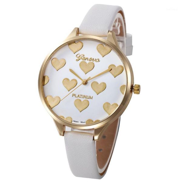 wristwatches geneva fashion featured love diamond dial women watch ladies dress clock leather belt analog simple female, Slivery;brown
wristwatches geneva fashion featured love diamond dial women watch ladies dress clock leather belt analog simple female, Slivery;brown