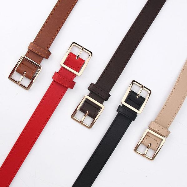 belts 2021 pu leather belt for women square buckle pin jeans black chic ladies vintage strap female waistband, Black;brown
belts 2021 pu leather belt for women square buckle pin jeans black chic ladies vintage strap female waistband, Black;brown