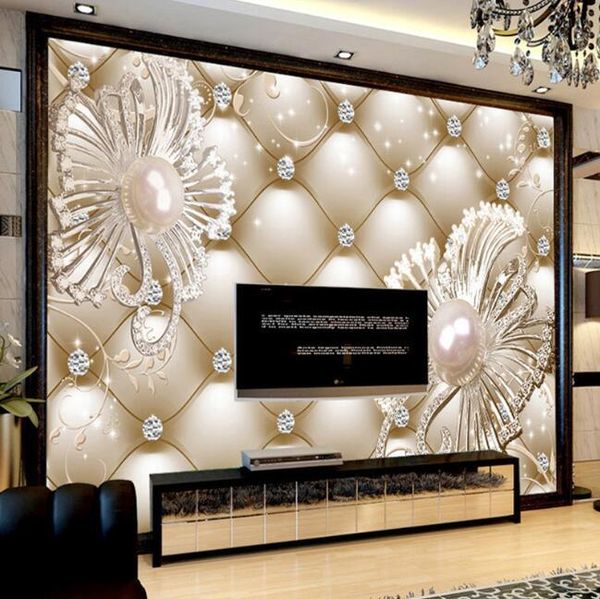 wallpapers 3d/5d mural wallpaper imitation soft pack tv background wall painting european pearl flower living room bedroom
wallpapers 3d/5d mural wallpaper imitation soft pack tv background wall painting european pearl flower living room bedroom