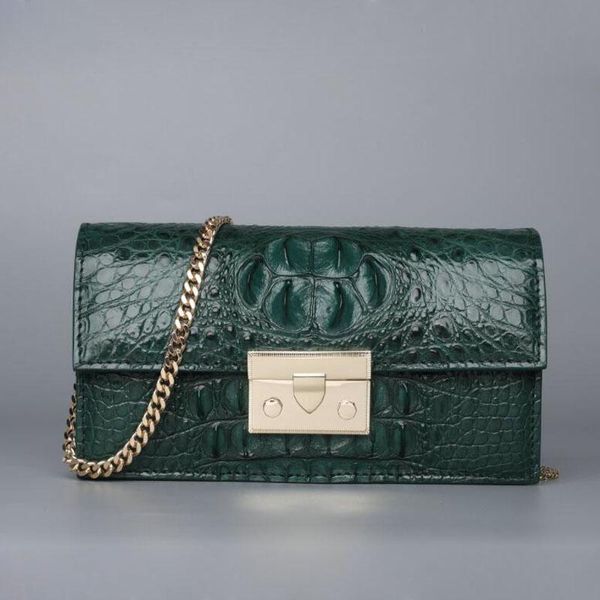 evening bags 100% genuine leather shoulder bag women's handbags crocodile skin designer sac de luxe femme
evening bags 100% genuine leather shoulder bag women's handbags crocodile skin designer sac de luxe femme