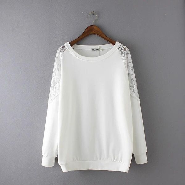 plus size t-shirt spring 2021 women sweatshirts fashion casual clothes female hoodies lace splice pullover, Black
plus size t-shirt spring 2021 women sweatshirts fashion casual clothes female hoodies lace splice pullover, Black