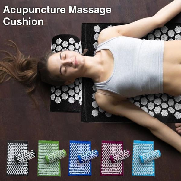 yoga mats acupuncture mat and pillow set massage for relieve back neck pain soft comfortablre relaxation/ffy/
yoga mats acupuncture mat and pillow set massage for relieve back neck pain soft comfortablre relaxation/ffy/