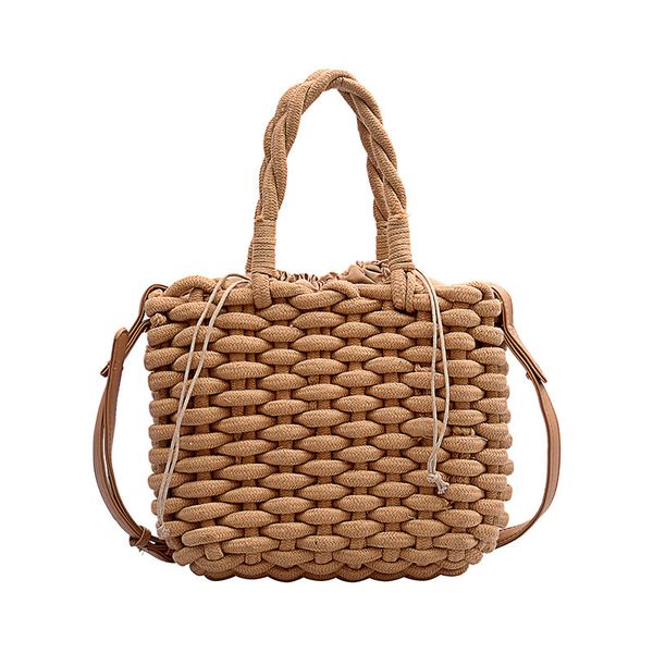 designer single shoulder bag cell phone multifunction bag fashion woven style drawstring plain personality straw handbag travel shoulder bag
designer single shoulder bag cell phone multifunction bag fashion woven style drawstring plain personality straw handbag travel shoulder bag