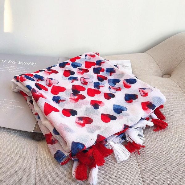 scarves spring and autumn 2021 cotton women thin long solid color love literature art shawls beach, Blue;gray
scarves spring and autumn 2021 cotton women thin long solid color love literature art shawls beach, Blue;gray