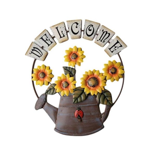 garden decorations welcome signs metal hanging decorative sunflower for front plaque outside door hand-painted h8e8
garden decorations welcome signs metal hanging decorative sunflower for front plaque outside door hand-painted h8e8