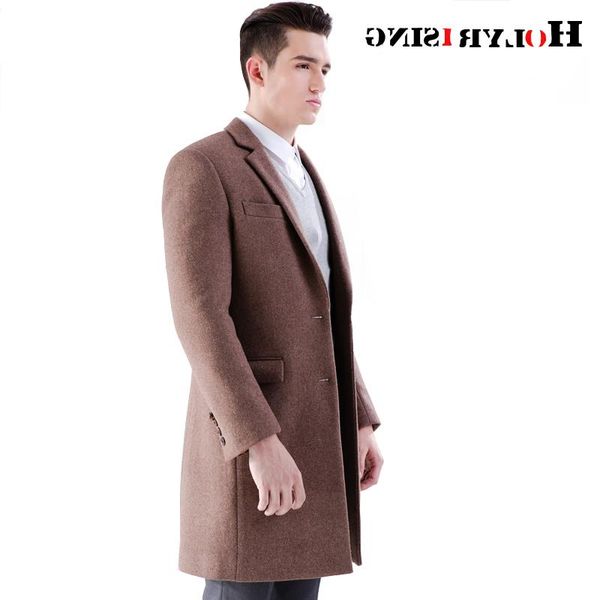 men's wool & blends 50% men coat fashion winter coffen color blend manteau homme overcoat 19035-5, Black
men's wool & blends 50% men coat fashion winter coffen color blend manteau homme overcoat 19035-5, Black