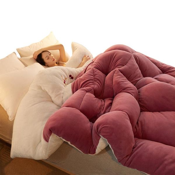 comforters & sets double-sided down comforter spring and autumn comfort soft plush quilt 3-5kg thick warm cashmere winter
comforters & sets double-sided down comforter spring and autumn comfort soft plush quilt 3-5kg thick warm cashmere winter