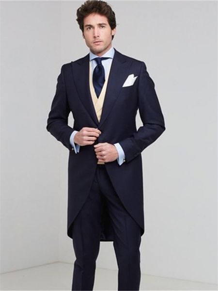 men's suits & blazers of navy blue retro tailcoat wedding vintage blazer cute groom formal suit 3 piece, White;black
men's suits & blazers of navy blue retro tailcoat wedding vintage blazer cute groom formal suit 3 piece, White;black