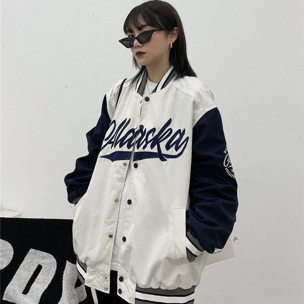 women's jackets women's oversized baseball letter embroidery long sleeve bomber autumn ladies loose jacket coat streetwear, Black;brown
women's jackets women's oversized baseball letter embroidery long sleeve bomber autumn ladies loose jacket coat streetwear, Black;brown